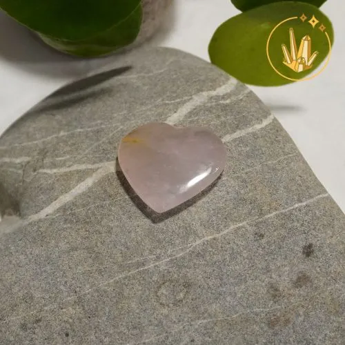 Coeur Quartz Rose