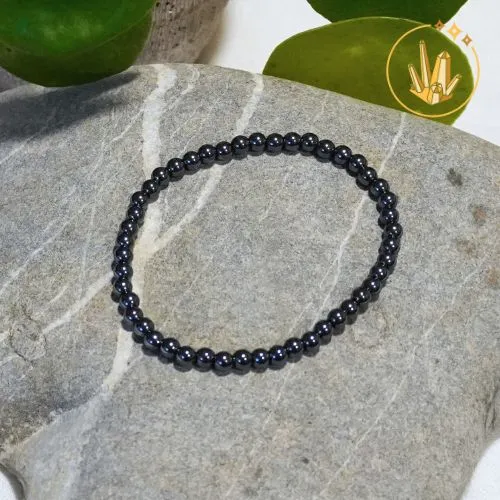 Bracelet Hématite 4mm